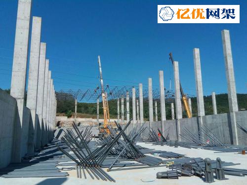 江北料棚网架设计